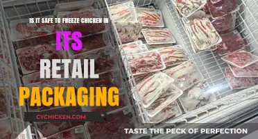 Freezing Chicken: Retail Packaging, Safe?