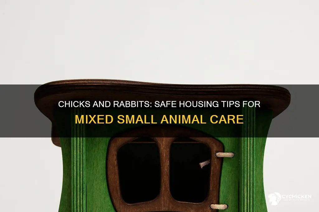 is it safe to have chicks with rabbits