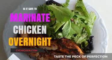 Overnight Chicken Marinating: Safe Practices for Flavorful and Healthy Meals