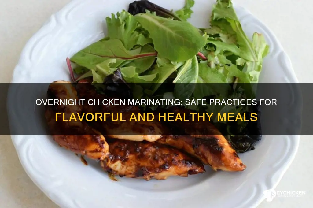 is it safe to marinate chicken overnight