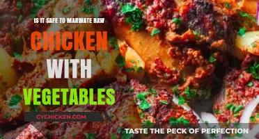 Marinating Chicken: Safe or Unsafe with Veggies?