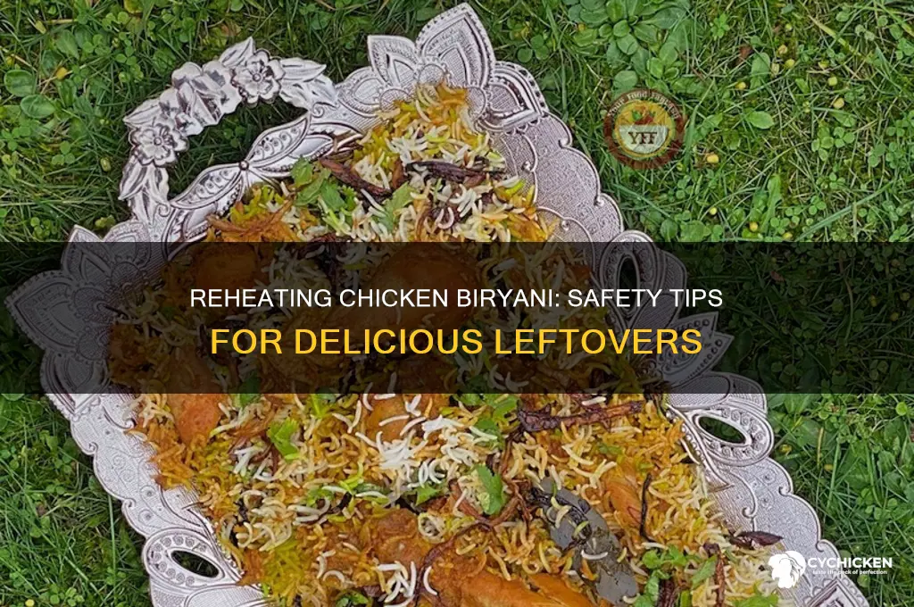 is it safe to reheat chicken biryani