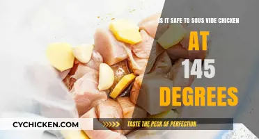 Sous Vide Chicken: Safe at 145 Degrees?