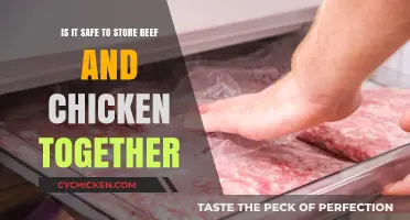 Meat Storage: Chicken and Beef, Safe Together?