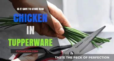 Storing Raw Chicken: Is Tupperware Safe?