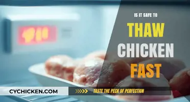 Is Fast Thawing Chicken Safe? Quick Tips for Defrosting Poultry