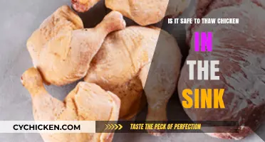 Thawing Chicken Safely: Sink Safety Tips