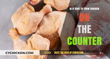Thawing Chicken Safely: Counter or Not?
