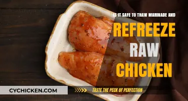 Thawing, Marinating, and Refreezing Chicken: Safe or Not?
