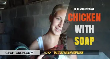 Washing Chicken with Soap: Safe Practice or Health Hazard?