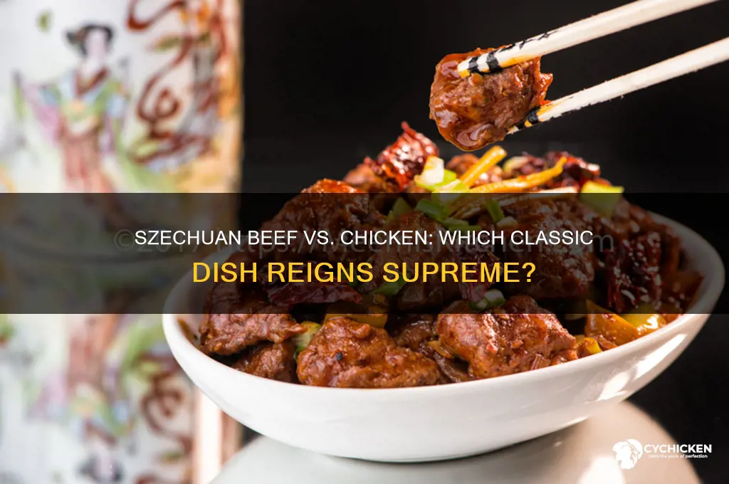 is it szechuan beef or szechuan chicken
