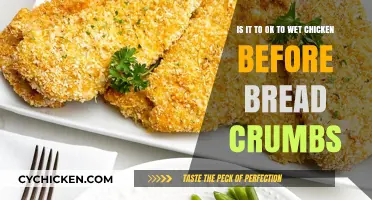 Why Wetting Chicken Before Bread Crumbs is Important