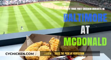 Free Chicken Nuggets in Baltimore: Fact or McDonald's Myth?