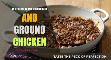 Mixing Ground Beef and Chicken: A Culinary Adventure
