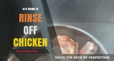 Is Rinsing Chicken Before Cooking Really Necessary or Weird?