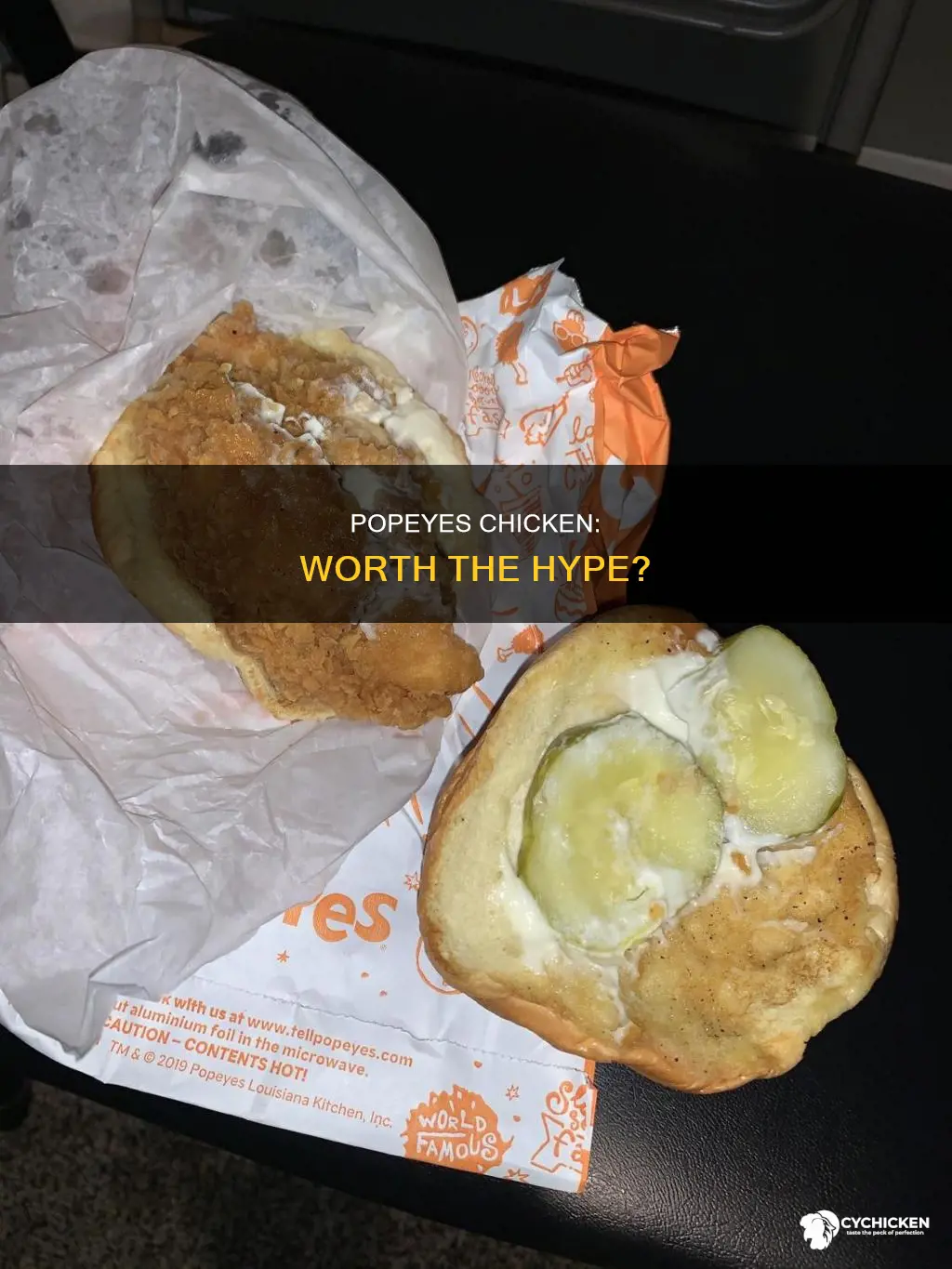 is it worth it to go to popeyes chicken