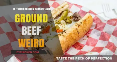 Italian Chicken Sausage and Ground Beef: A Weird Combo or Culinary Delight?