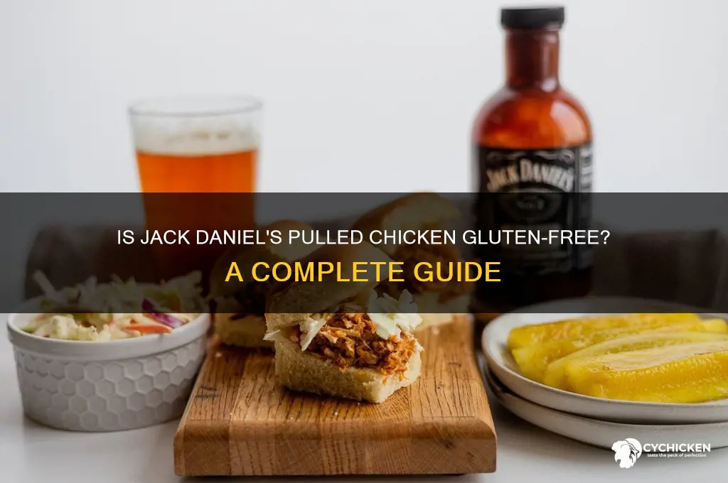is jack daniels pulled chicken gluten free