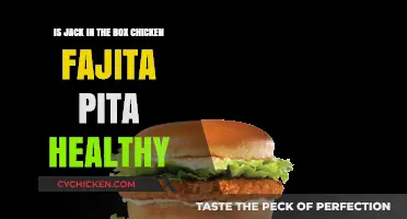 Exploring the Nutritional Value of Jack in the Box's Chicken Fajita Pita