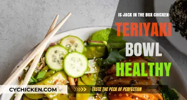 Unveiling the Healthiness of Jack in the Box's Chicken Teriyaki Bowl