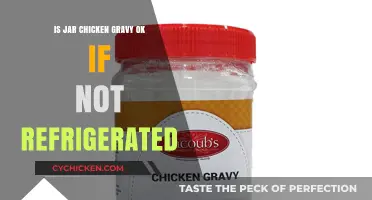 Is Jar Chicken Gravy Safe Unrefrigerated? Storage Tips and Risks