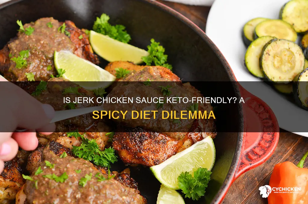 is jerk chicken sauce keto