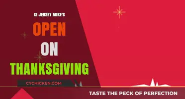 Is Jersey Mike's Open on Thanksgiving? Check Hours Here!