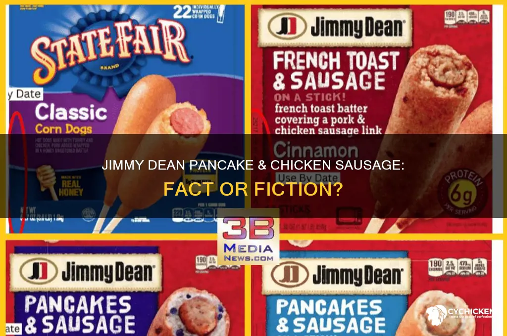 is jimmy dean a pancake & chicken sausage