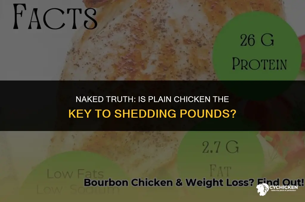 is just bare chicken healthy for weight loss