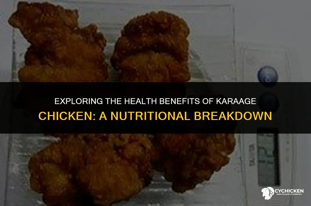 is karaage chicken healthy