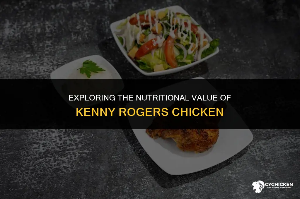 is kenny rogers chicken healthy