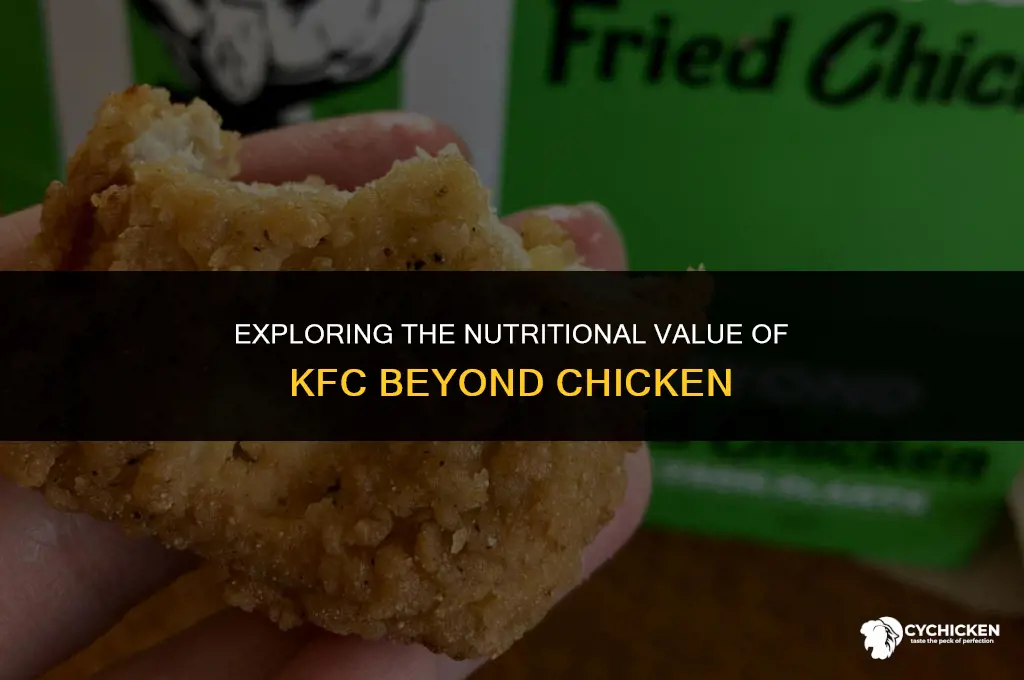 is kfc beyond chicken healthy