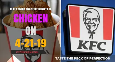 KFC's Free Chicken Bucket Offer: What's the Deal?