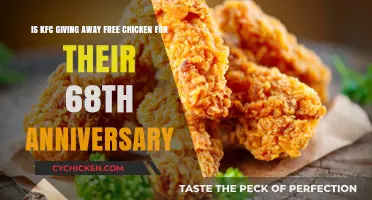 KFC's 68th Anniversary Treat: Free Chicken for All!