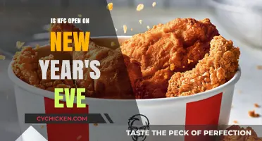 KFC New Year's Eve Hours: Is It Open for Celebrations?