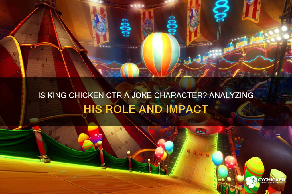 is king chicken ctr a joke character