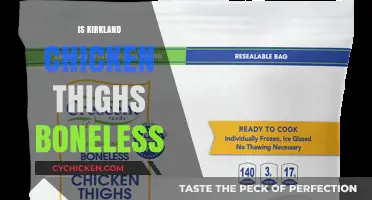 Kirkland Chicken Thighs: Boneless or Not? A Buyer's Guide