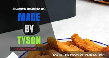 Are Kirkwood Chicken Nuggets Produced by Tyson Foods?