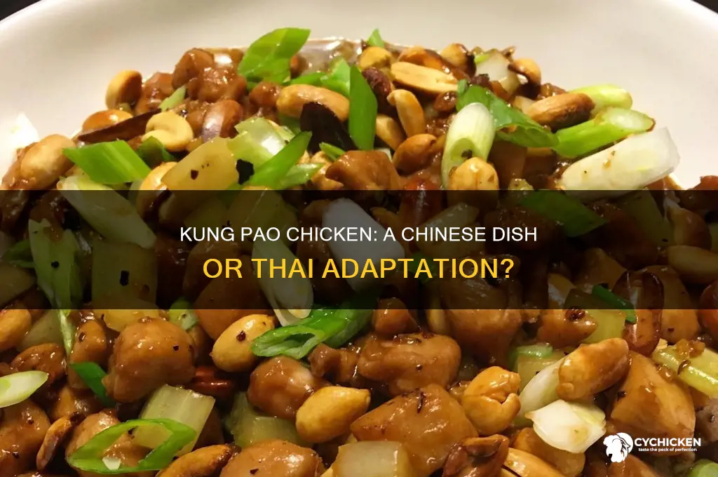 is kung pao chicken chinese or thai