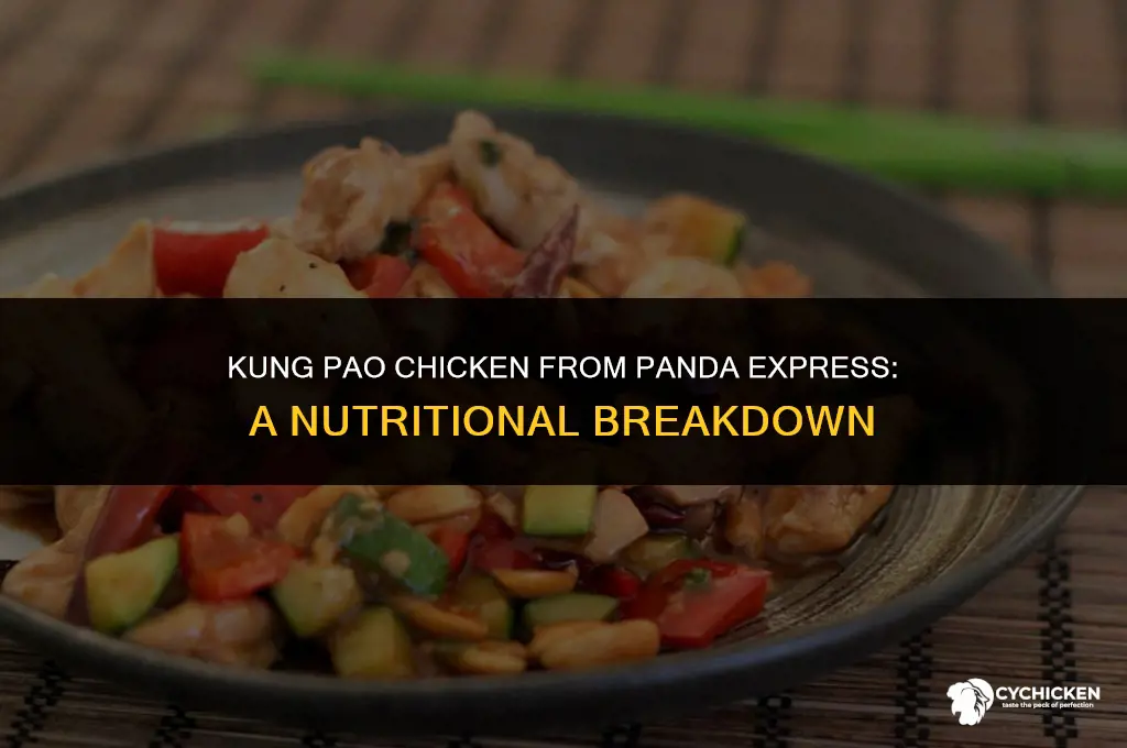 is kung pao chicken from panda express healthy