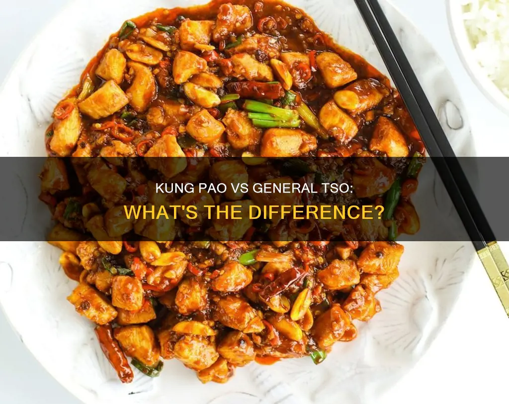 is kung pao chicken the same as general tso