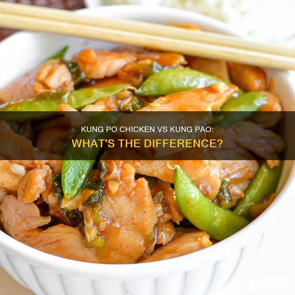 is kung po chicken the same as kung pao