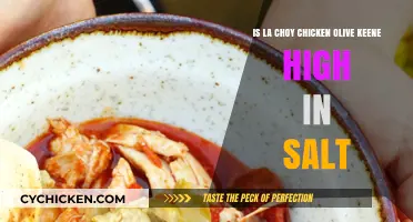 La Choy Chicken: Healthy or Salt Trap?