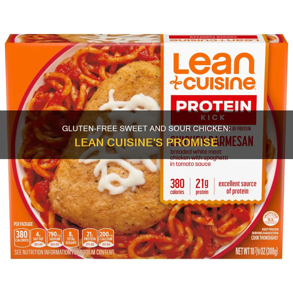 is lean cuisine sweet and sour chicken gluten free