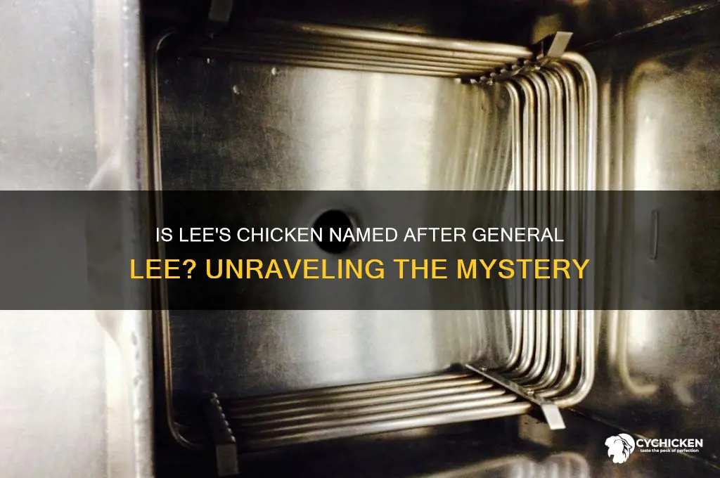 is lees chicken named after general lees