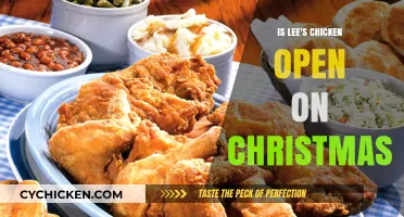 Lee's Chicken Christmas Hours: Open or Closed on December 25th?