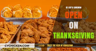 Is Lee's Chicken Open on Thanksgiving? Check Hours Here!
