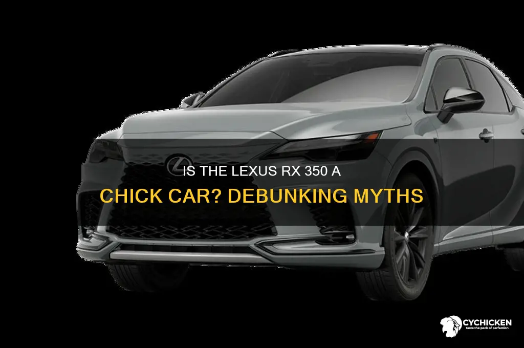 is lexus rx 350 a chick car