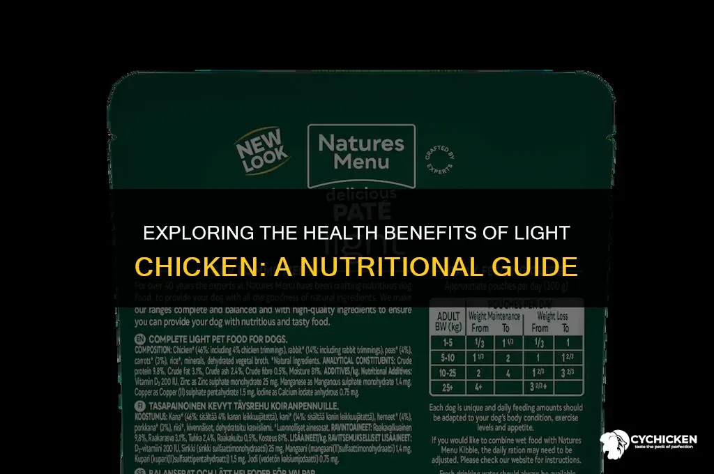 is light chicken healthy