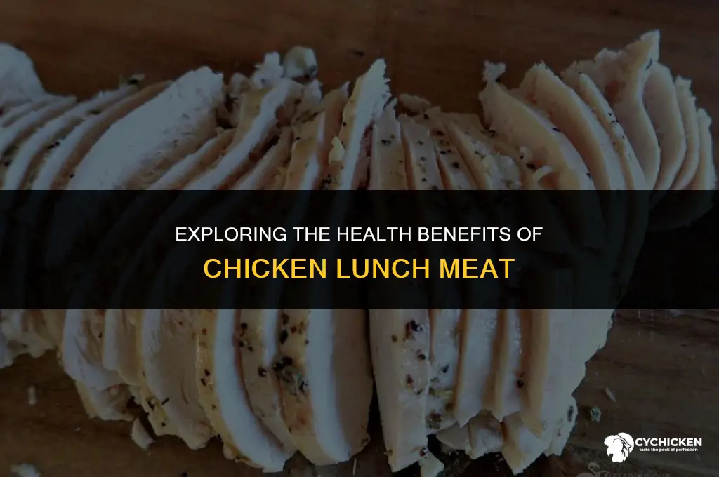 is lunch meat chicken healthy